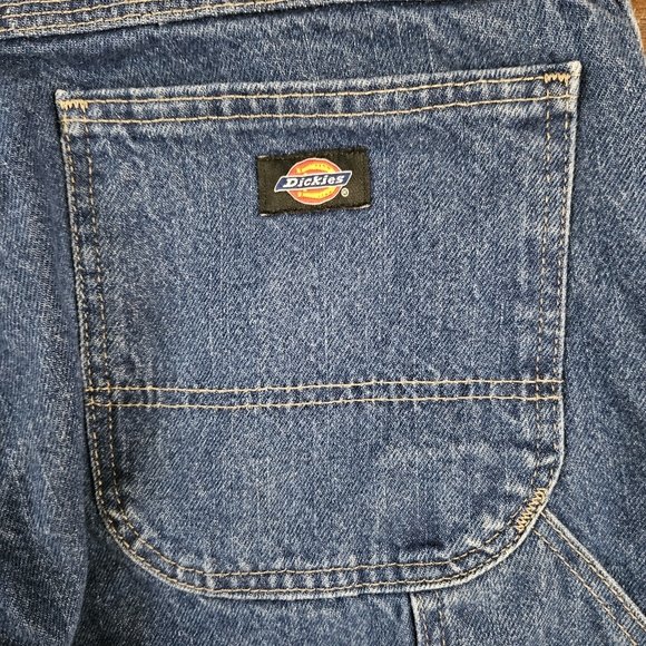 Y2K Dickies Relaxed Fit Stonewashed Heavyweight Carpenter Jeans Size 33 - Picture 5 of 7